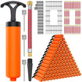 100 Pcs Ball Pump for Sports Balls Air Pump for Balls Hand Pump with 3 Needles Manual Air Pump Ball Inflator for Basketball Soccer Ball Volleyball Football Ballon