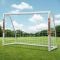 SHANTRA Soccer Goal 12x6/10x6.5/8x5/6x4FT Soccer Goals for Backyard Full Size Soccer Nets for Kids & Adults Portable Soccer Goal with 2 Soccer Nets & 1 Carry Bag Porterias De Futbol Soccer