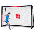 Soccer Goals for Backyard6x4 Soccer Goals Post Traing EquipmentOutdoor Soccer Goal for Kids 8-13 Soccer net with Zipper Design Weatherproof Soccer Goal