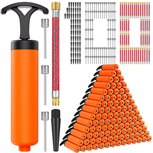 100 Pcs Ball Pump for Sports Balls Air Pump for Balls Hand Pump with 3 Needles Manual Air Pump Ball Inflator for Basketball Soccer Ball Volleyball Football Ballon