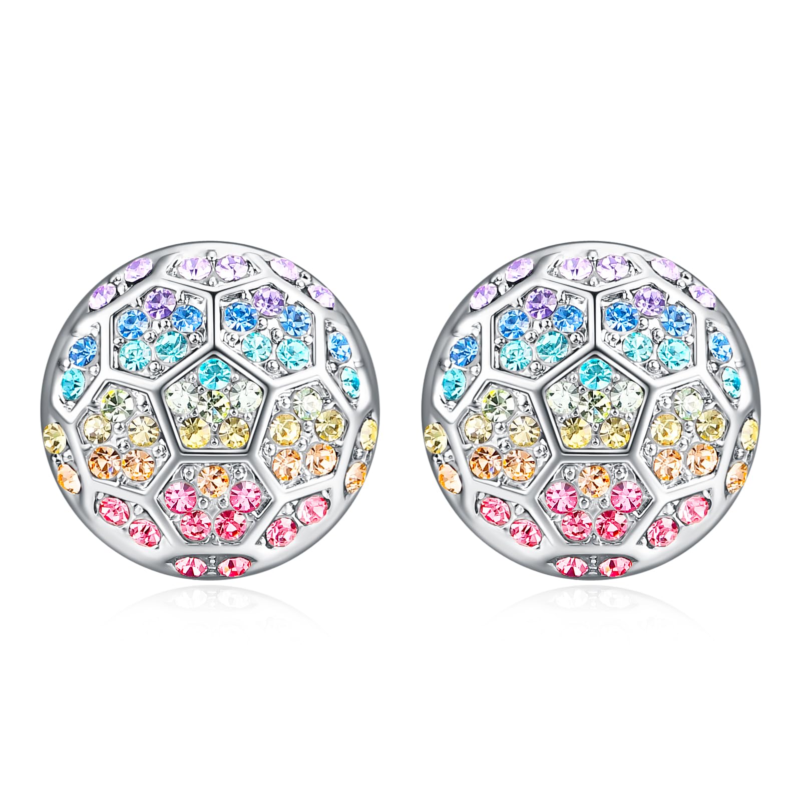 Soccer Earrings for WomenSoccer Stud Earrings Jewelry Gifts (Stud Soccer)