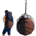 REDONES Single Ball Bag – High-Capacity Ball Storage Bag Soccer Bag Football Bag Basketball Bag - Volleyball Backpack Mesh Carry Bag with Zipper Pocket Ideal for All Ball Sports Enthusiasts