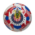 Federacion Mexicana de Futbol Asociacion Club Deportivo Guadalajara - Chivas Officially Licensed Soccer Ball White Size 5